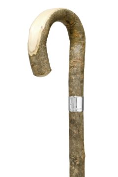 GCWS-Bark Ash Peeled Crook-SLB-Handle Angle