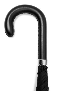 GT-Leather Crook-Blk-Handle