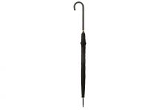 LTU-Walking-Leather Crook-BLK-Rolled
