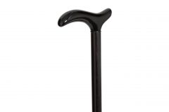 GDWS-Dark Horn Large on Ebony-Dark Horn Collar-Handle Angle