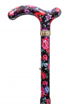 LFWS-Pink and Black Floral-Handle