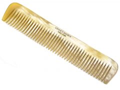 C23 – Dress Comb – Broad Tooth – Oxhorn